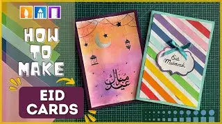 Diy Eid Greeting Card Tutorial | Eid Special💫 | Biglietto D'Auguri Di Eid 🌟