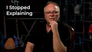 I Stopped Explaining