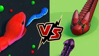 Which Game Is BETTER at MAX LEVEL?SNAKE CLASH.IO 🆚 SNAKE HERO🐍&mdash;BEST EPIC SNAKE GAME COMPARISON! #168