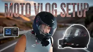Set Up Your Helmet for Moto vlogging | Essential Gear & Equipment Guide 🏍️🪖📷