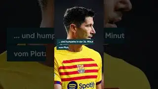 Schock in der Champions League: Lewandowski bei Barca-Sieg verletzt