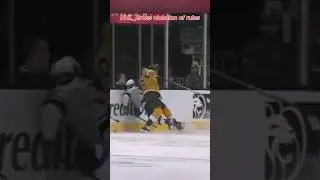 💥NHL_Gross violation of rules #shorts #nhl #hockey #worldhockey #24noahlavoiehockey