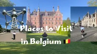 Belgium Travel Vlog: Flying with Kuwait Airways to Schiphol Airport| Best Places in Brussels 