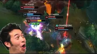 C9 Fudge Fiora 1v4 - LCS 2022