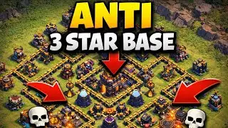 This Clash of Clans Base is IMPOSSIBLE to 3★ 😱🔥#ClashOfClans#COC#COCBase#Anti3Star#COCShorts
