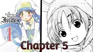 A Certain Magical Index (Manga) - Vol. 1 Chapter 5, The end of cancer: Cardinal direction is west