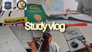 Study vlog 🖊️ |  psi + કોન્સ્ટેબલ + ફોરેસ્ટ | #psi #consteble #forestguard #forester