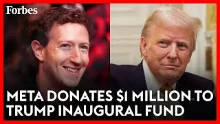 Meta Donates $1 Million To Trump&rsquo;s Inaugural Fund Weeks After Mark Zuckerberg Met President Elect