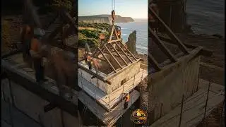 Wait For The Beauty #constructio #excavator #machiner #jcb #cat #satisfying #engineering