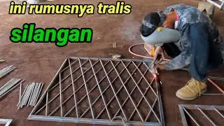 CARA PEMBUATAN TERALIS SILANGAN/WAJIKAN  DENGAN MUDAH DAN CEPAT