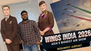 Wings India 2026 | Air Show At Begumpet Airport | Hyderabad | Asia&rsquo;s Biggest Air Show 2026 aerospace