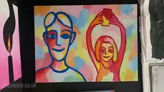 Mr. Stuckism | Charles Thomson Solo Exhibition