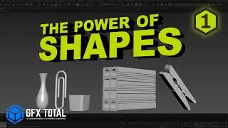 Técnicas de Modelagem com Shapes no 3ds Max - Parte 01