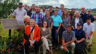 Garden Dedication for Retired Clemson Extension Agent Tony Melton
