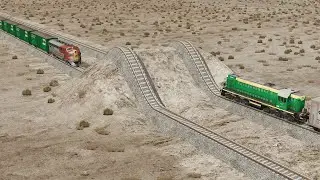 Trains vs Giant Bulge Crashes 3 &ndash; BeamNG.drive | Modern BeamNG
