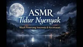 ASMR TIDUR NYENYAK MUSIK PENENANG INSOMNIA & KECEMASAN.#Insomnia #AnxietyRelief #Relaksasi