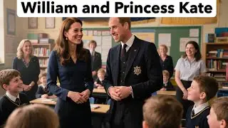Prince William and Princess Kate Meet Students and Staff at Southport School