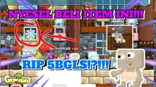 NYESEL BELI ITEM INI!! | RIP 5BGLS! | GrowTopia Indonesia 2026