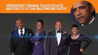 President Obama Talks Police Brutality and Baltimore Riots