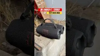 Jbl charge 6 stereo - test bass