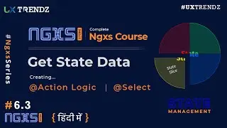 Get State Data  |  @Action Logic |  @Select  |  Ngxs Course in Hindi (2021) [#6.3]