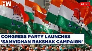 #LIVE | Congress Party Launches 'Samvidhan Rakshak Campaign' | Rahul Gandhi | Constitution
