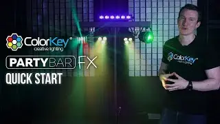 Краткое руководство по началу работы с ColorKey PartyBar FX | Настройка и обзор