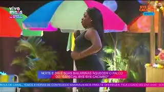 NOITE DIA E SUAS BAILARINAS FIZERAM HOMENAGEM A CANTORA PRÓPRIA LIXA NO ''BAY BAY CACIMBO''