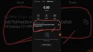 Ice network:how to put bnb smart chain address wallet #airdrop #crypto #tutorial #mining
