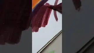 Abstract painting with brush pens | Jane's Art Melon