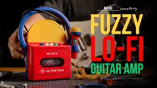 How to make a LO-FI  Guitar Amp out of a Toy Cassette Recorder | MOD something Episode 1
