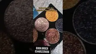 Miss Rose Glitter Eyeshadow Palette Honest Review | Review | Best Glitter | Highly Pigmented