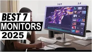 Top 7 Best Monitors For Graphic Design For [2025]