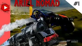 Train vs Ariel nomad car || FORZA horizon 4 || CyberShadowX || #1