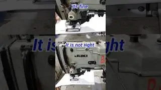 Button hole machine 📸 juki kaj machine kenchi setting