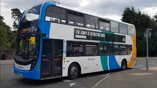 Full Ride: Bus Route 13 Basingstoke - Bordon. Stagecoach Enviro400 MMC 10436 (SK15 HCY)