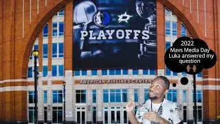 My 1st Dallas Mavericks Media Day