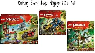 Ranking Every Lego Ninjago 2026 Set
