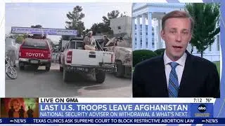 Biden NSA Jake Sullivan Doesn&rsquo;t Rule Out Giving Aid Directly To The Taliban