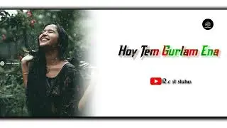 Jhipir Da Te New Santali status video   R.C ST STATUS