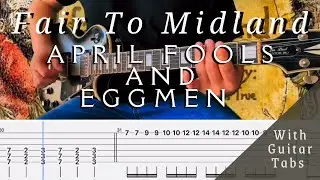 Fair To Midland- April Fools And Eggmen Cover (Guitar Tabs On Screen)
