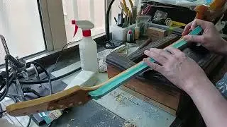 Repair a guitar without a fretboard .指板が欠けているギターを修理する.修復沒有指板的吉他 part.1