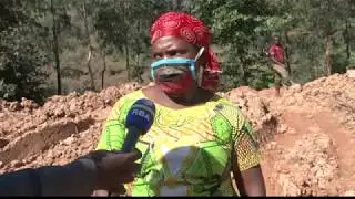 Residents of Ngororero District affected by recent floods want their roads fixed to access markets