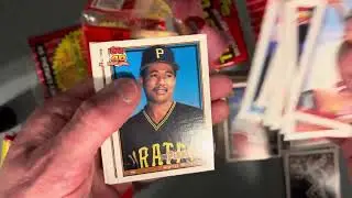 1991 Topps Rack Pack Error Hunt! Coolbaugh, Chamberlain, Drabek, Hoiles…and a Chipper 😁