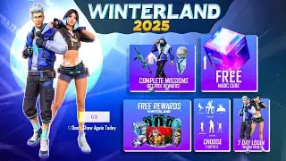 Winter Event 2025 Free Rewards🔥🤯| Less is More Confirm Date | Free Fire New Event | Ff New Event