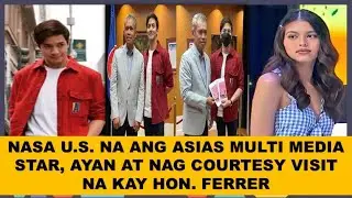FINALLY! SAFE NA NAKARATING SA U.S. SI ALDEN, NAG-COURTESY VISIT PA SA PHILIPPINE CONSULATE GENERAL