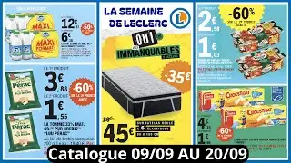 LECLERC France Catalogue de la semaine du 09/09/25 au 20/09/25 Bons Plans #leclerc #promo Arrivage