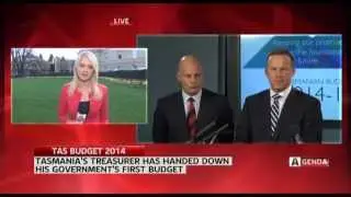 Tas budget 2014 LIVE cross