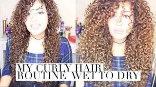 My curly hair routine || Allthatbeautyjazz..
