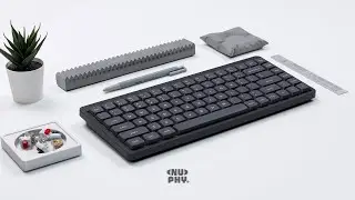 NUPHY NODE75 로우 프로파일 3종 나노 스위치 타건음